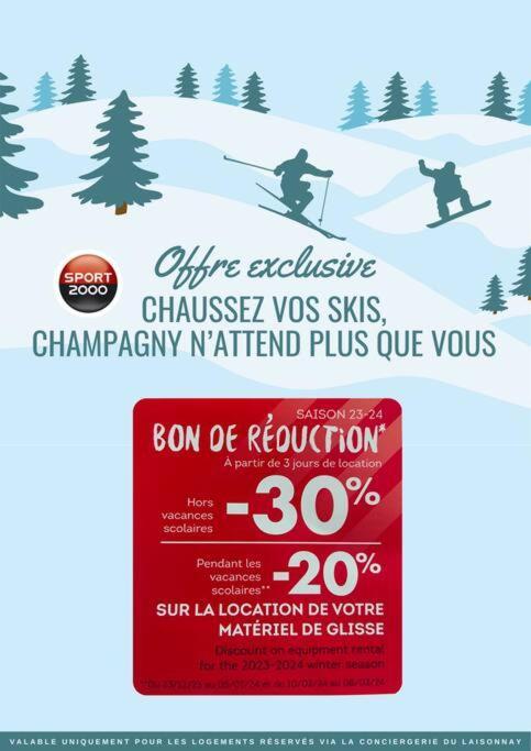T3 Champagny-En-Vanoise Avec Terrasse Plein Sud Ла-Плань Екстер'єр фото